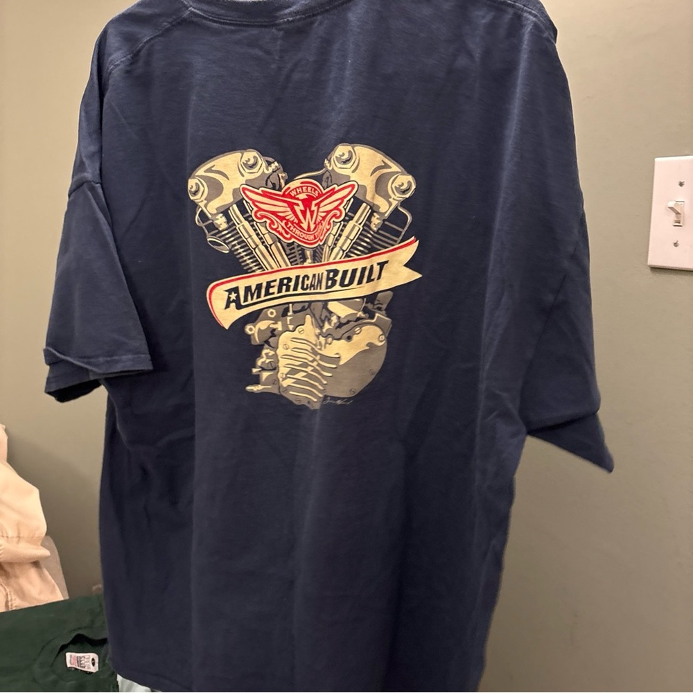 Source Unknown Navy Graphic Tee